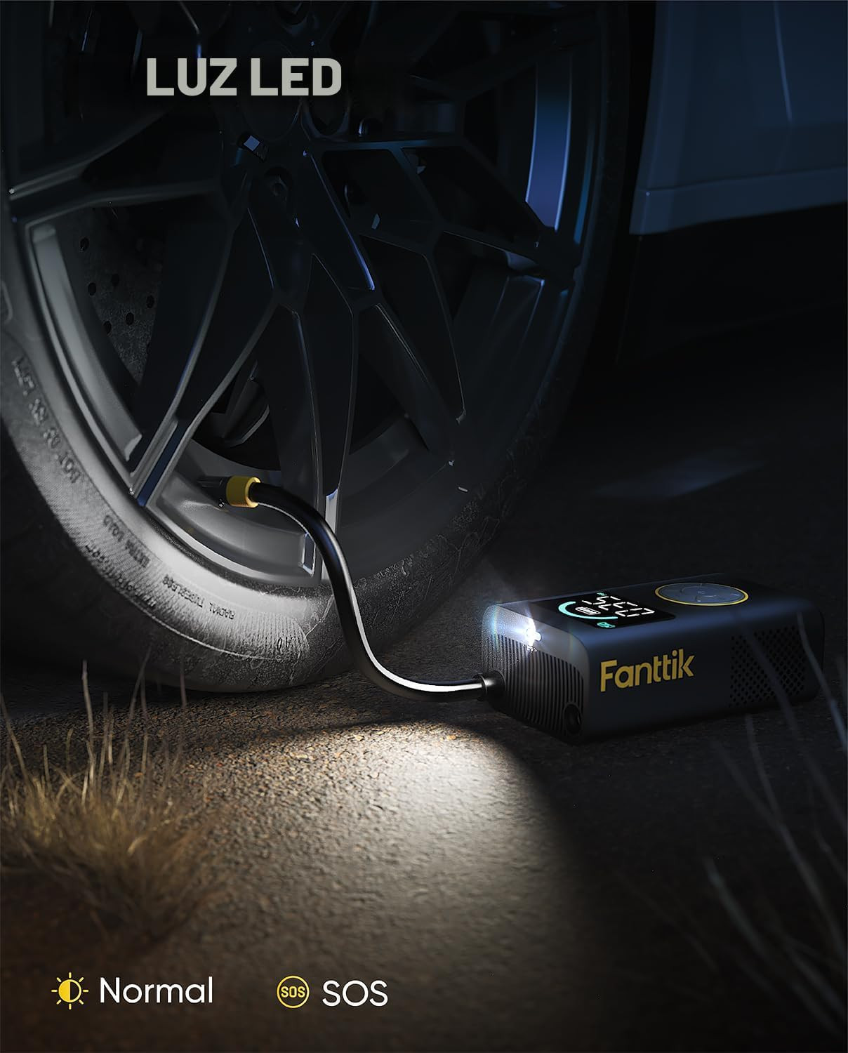 Fanttik X10 Pro Compresor de Aire Portátil 150 PSI para Auto